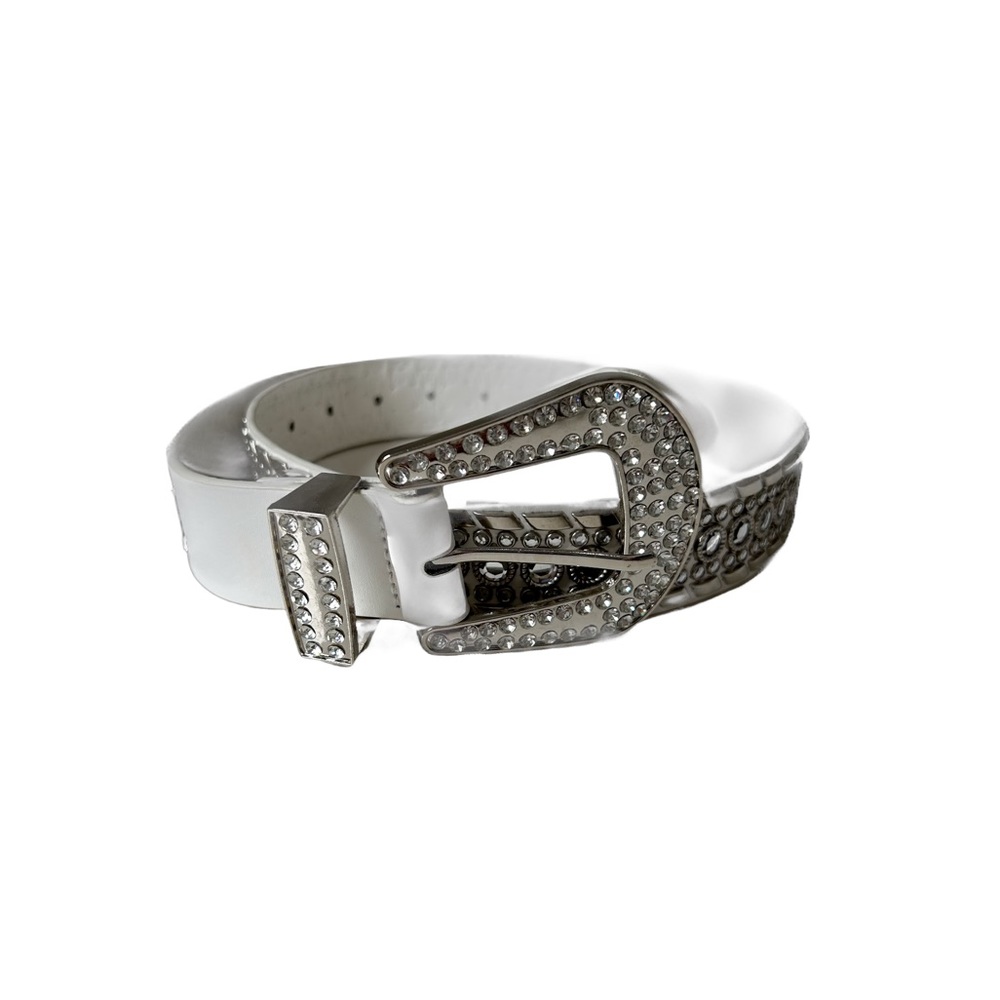 Rhinestone Decor Belt Size L/XL